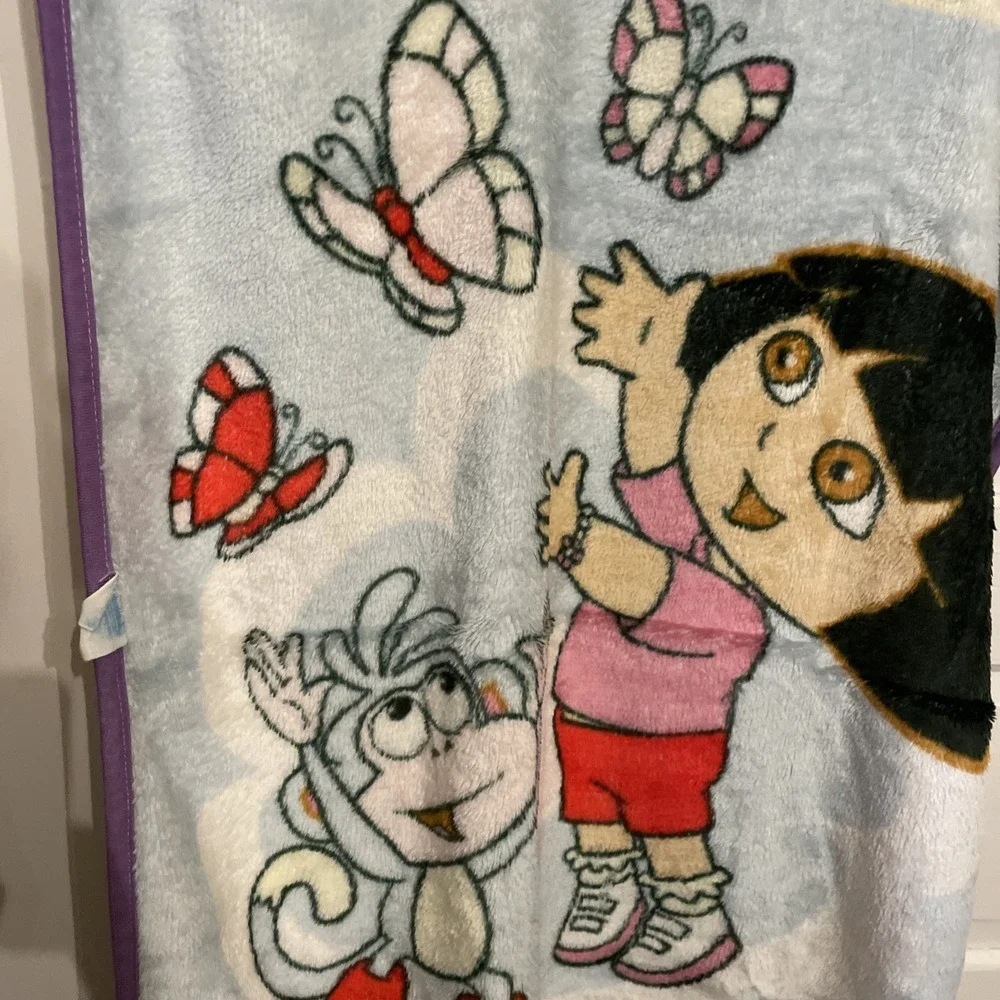 DORA THE EXPLORER CHILDRENS THROW BLANKET NICK JR Best Friends‎